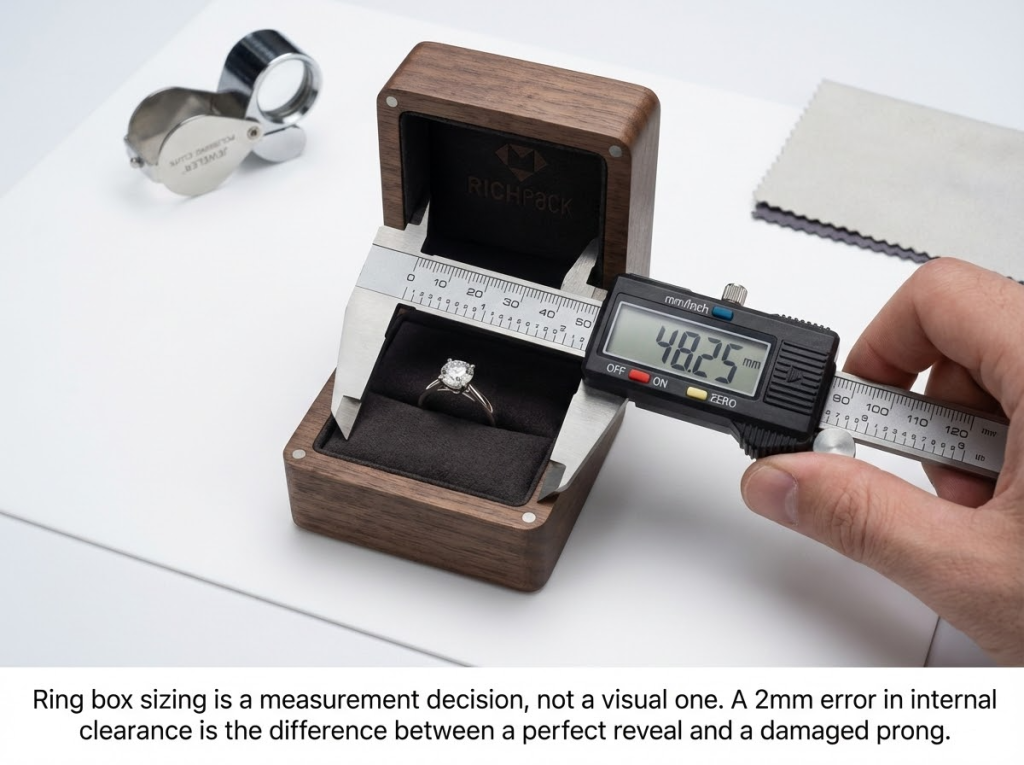 How to Select the Best Diamond Engagement Ring Box - What Are the Standard Diamond Engagement Ring Box Dimensions