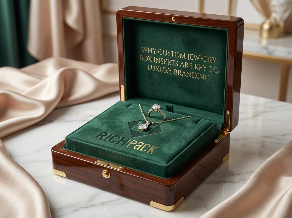Why Custom Jewelry Box Inserts Are Key to Luxury Branding - Why Custom Jewelry Box Inserts Are Key to Luxury Branding
