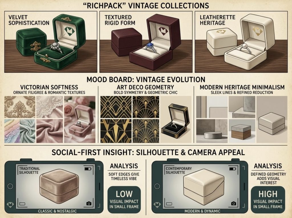 The Future of Vintage Ring Boxes in Luxury Jewelry Packaging - Why This Trend Is Stronger in Bridal and Gifting
