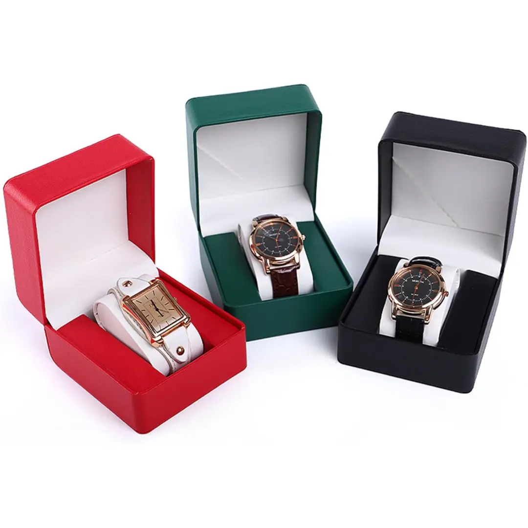 Watch and Jewelry Box Men Green Leather 4.3