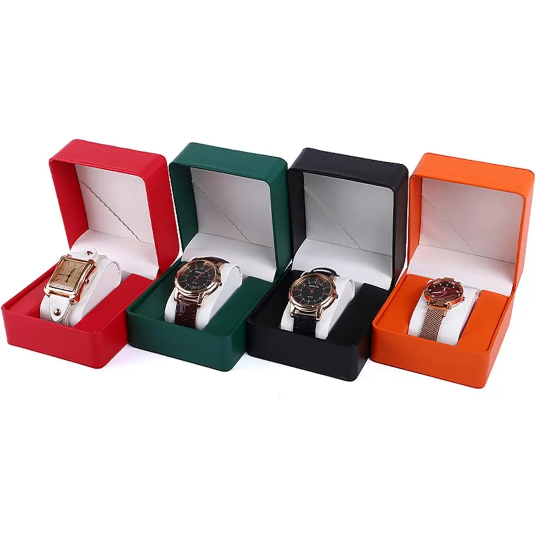 Watch and Jewelry Box Men Green Leather 4.3