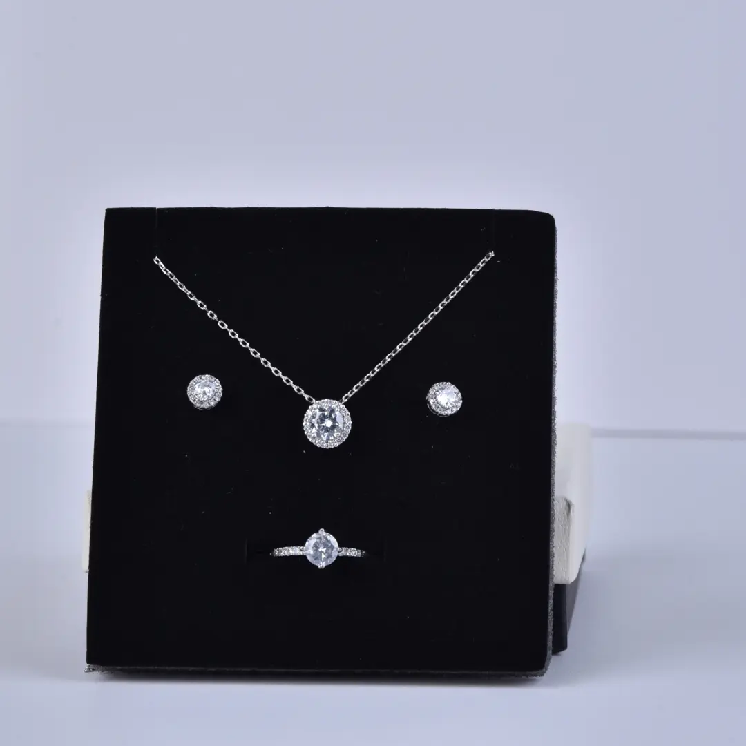 Custom White Paper Bags with Handle - 11x12x6cm Jewelry Paper Bag | Small Black and White Gift Bags - white two piece paper jewelry box7