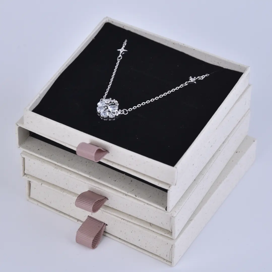 Wholesale Paper Drawer Sliding Packaging - 8x8x1.7cm Paper Drawer Box Custom Jewelry Box - wholesale paper drawer liding packaging4