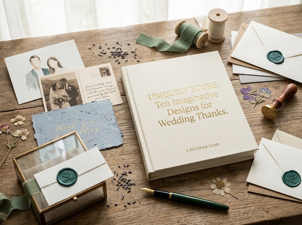 10 Creative Ideas for Personalized Wedding Thank You Cards - 10 Creative Ideas for Personalized Wedding Thank You Cards