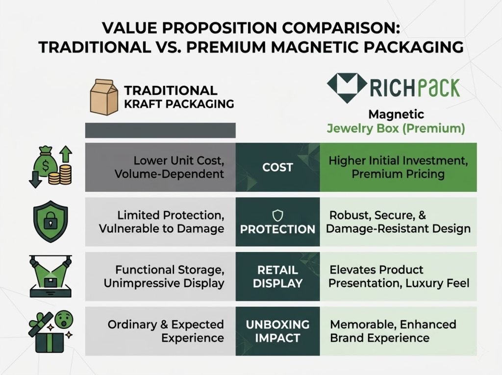 When Should You Use a Magnetic Jewelry Box for Your Jewelry? - A Fast Selection Matrix