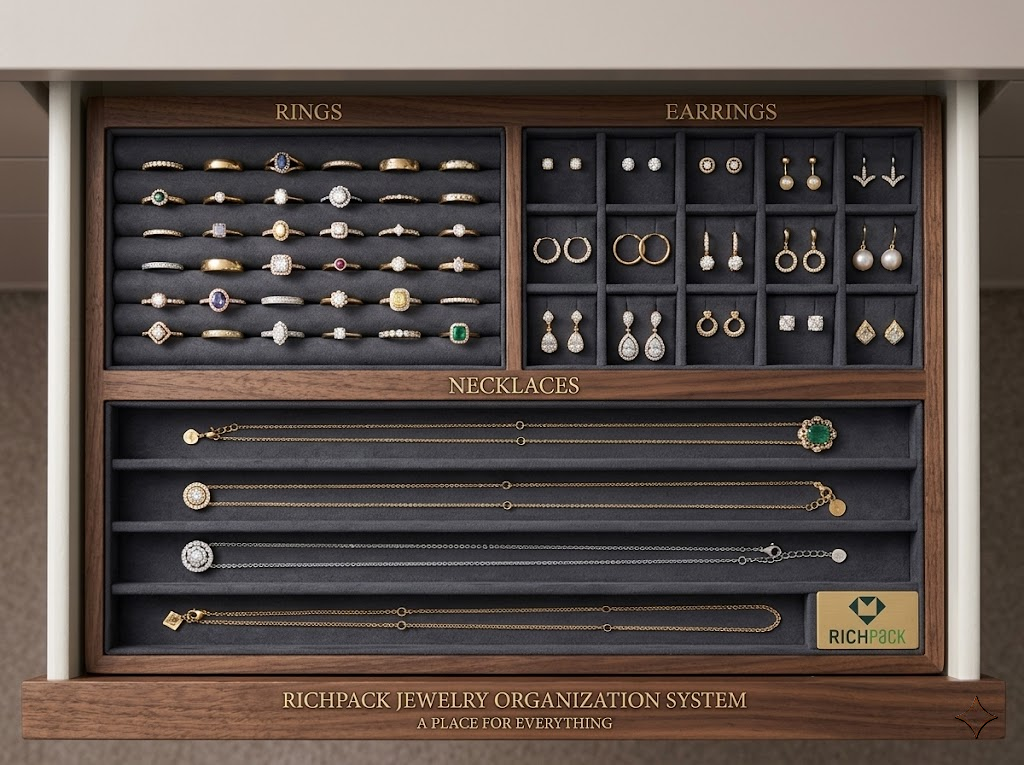 How to Use Drawer Jewelry Trays to Change Traditional Jewelry Storage - A Real Change in Daily Behavior