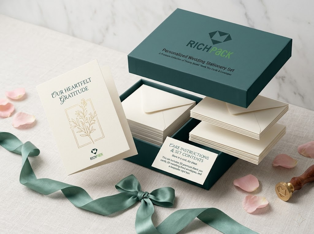 10 Creative Ideas for Personalized Wedding Thank You Cards - Boxed Cards