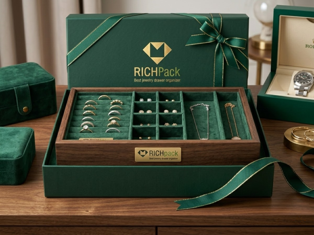 15 of the Best Jewelry Drawer Organizer Solutions in 2026 - Branded Retail Display Trays with Custom Packaging