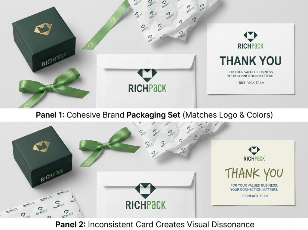 Key Points to Note for Custom Business Thank You Cards With Logos - Branding Consistency