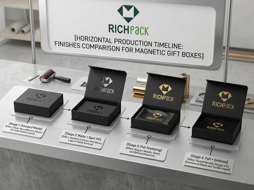 How to Choose the Perfect Finish for Your Magnetic Gift Boxes - Build Lead Time Into the Decision