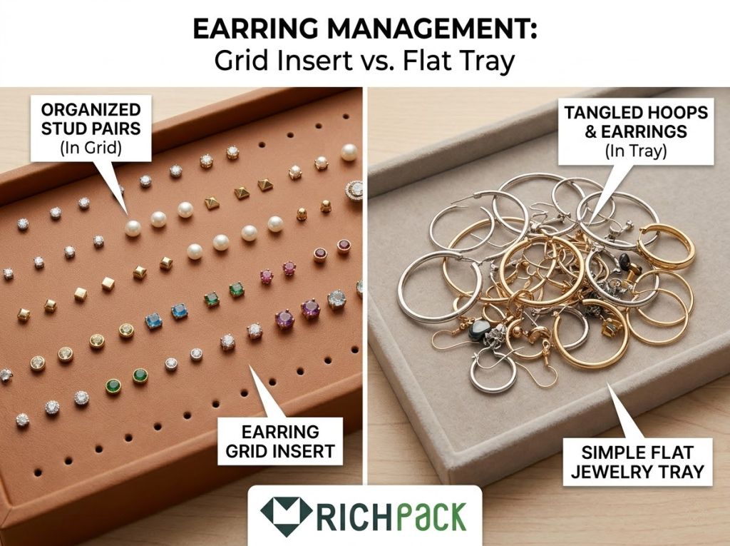 Key Considerations for Purchasing a Lockable Jewelry Box - Earring Storage Options