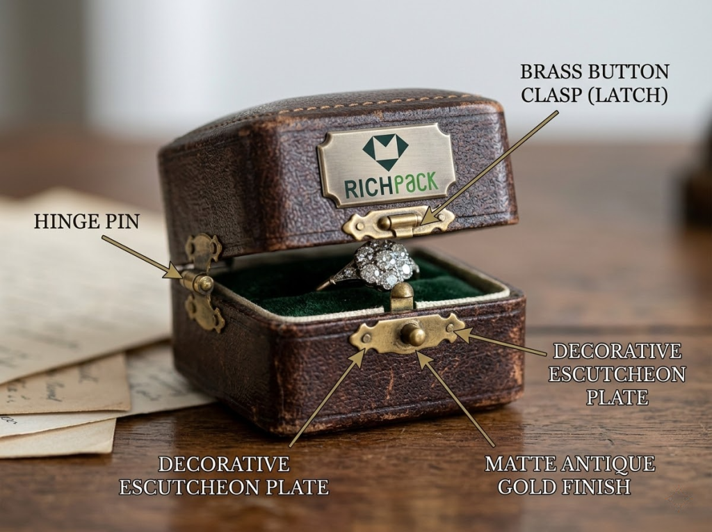 The Secret to Sourcing a Vintage Style Ring Box - Hardware