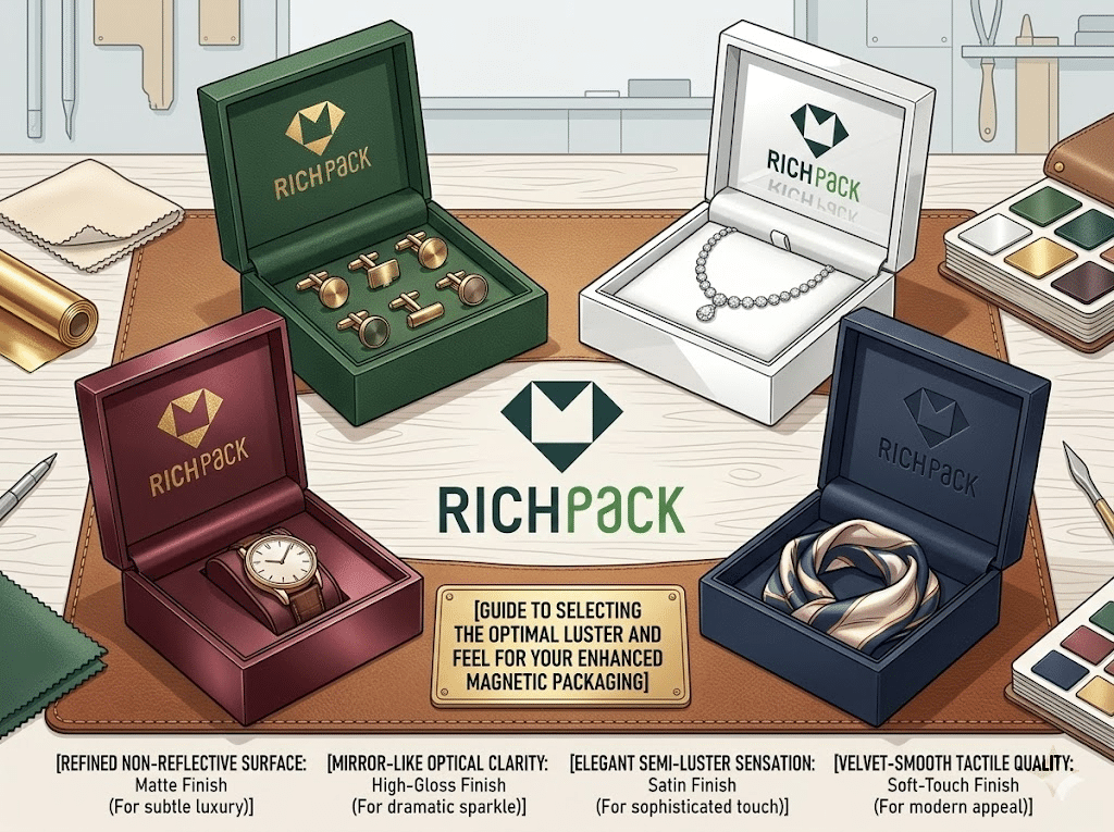 How to Choose the Perfect Finish for Your Magnetic Gift Boxes - How to Choose the Perfect Finish for Your Magnetic Gift Boxes