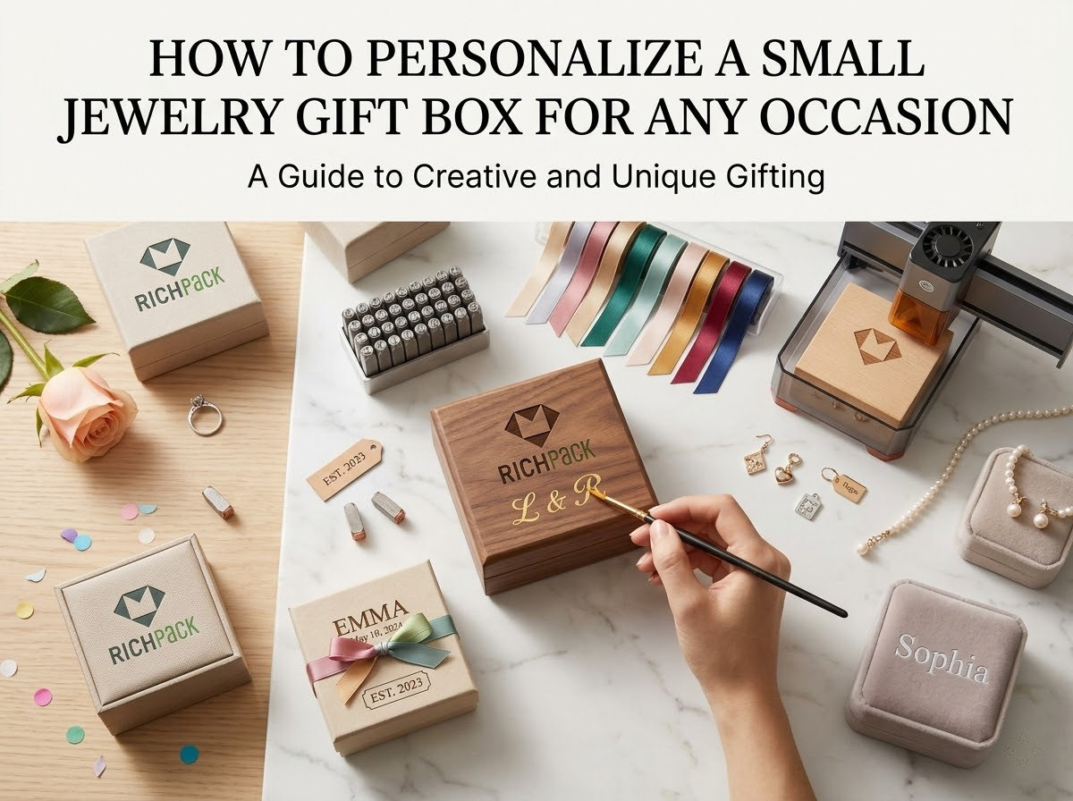 How to Personalize a Small Jewelry Gift Box for Any Occasion - How to Personalize a Small Jewelry Gift Box for Any Occasion