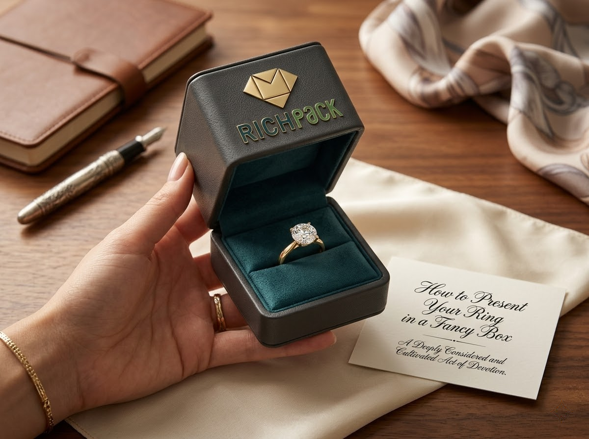 How to Present Your Ring in a Fancy Box