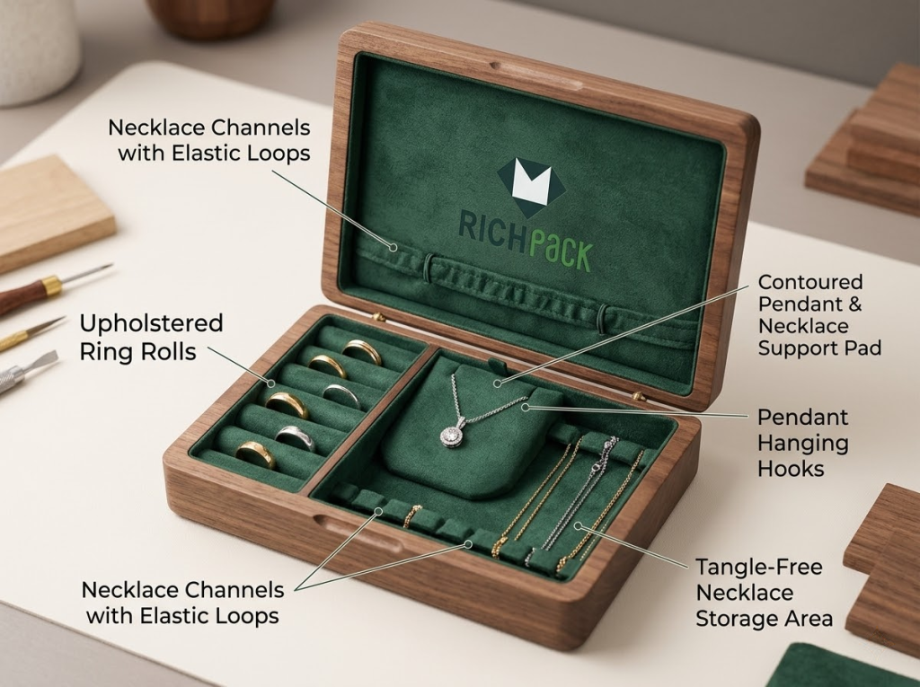 Exploring the Craftsmanship Behind Small Wooden Jewelry Gift Boxes - Insert Engineering