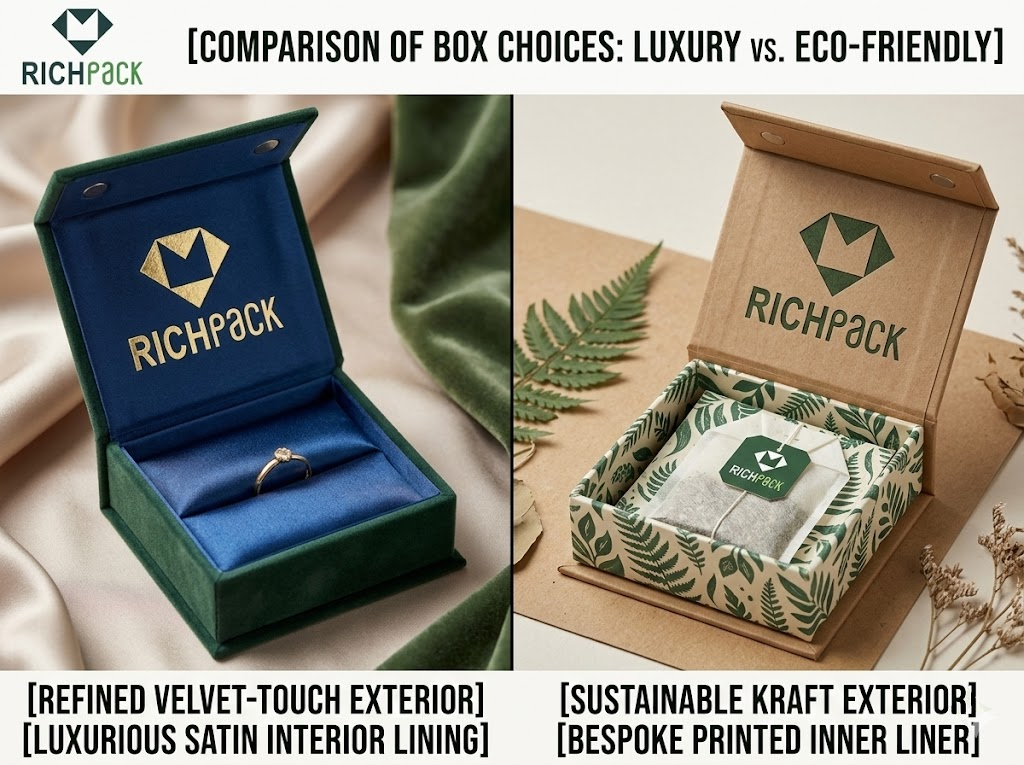 How to Choose the Perfect Finish for Your Magnetic Gift Boxes - Inside Finishes Matter Too