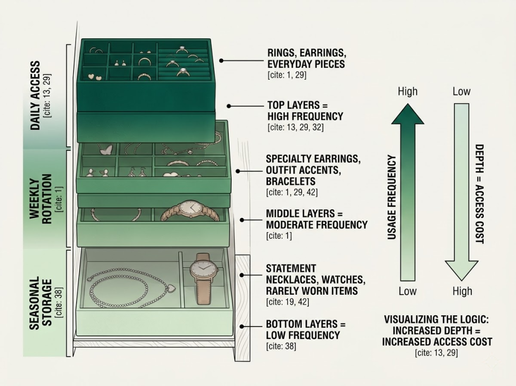 15 of the Best Jewelry Drawer Organizer Solutions in 2026 - Layer Stackable Trays Strategically