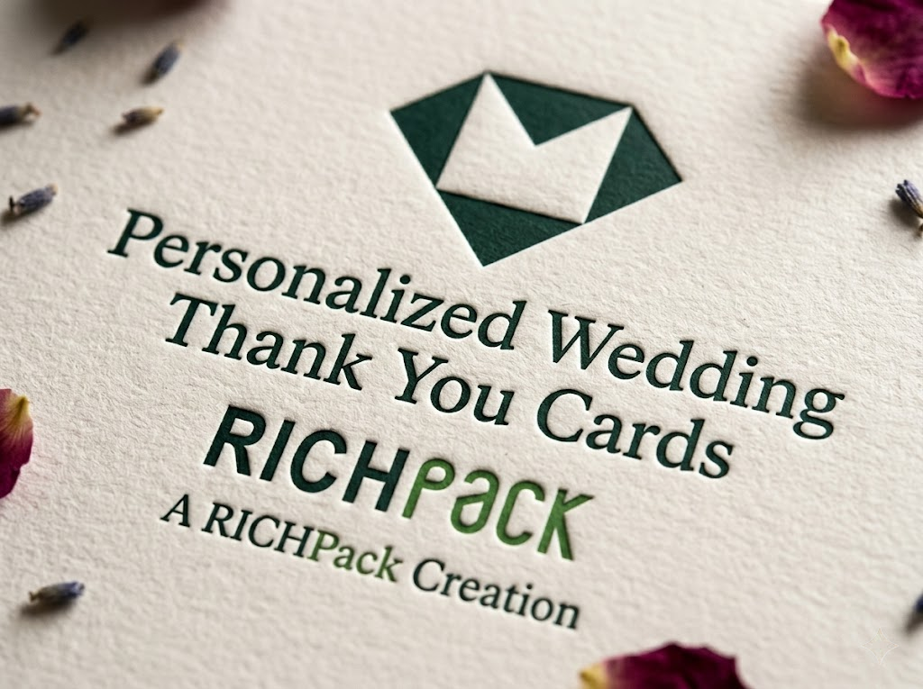 10 Creative Ideas for Personalized Wedding Thank You Cards - Letterpress Cards