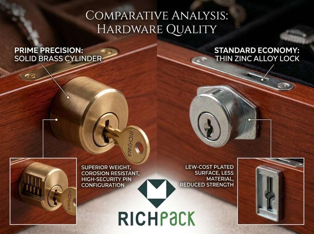 Key Considerations for Purchasing a Lockable Jewelry Box - Lock Mechanism Strength