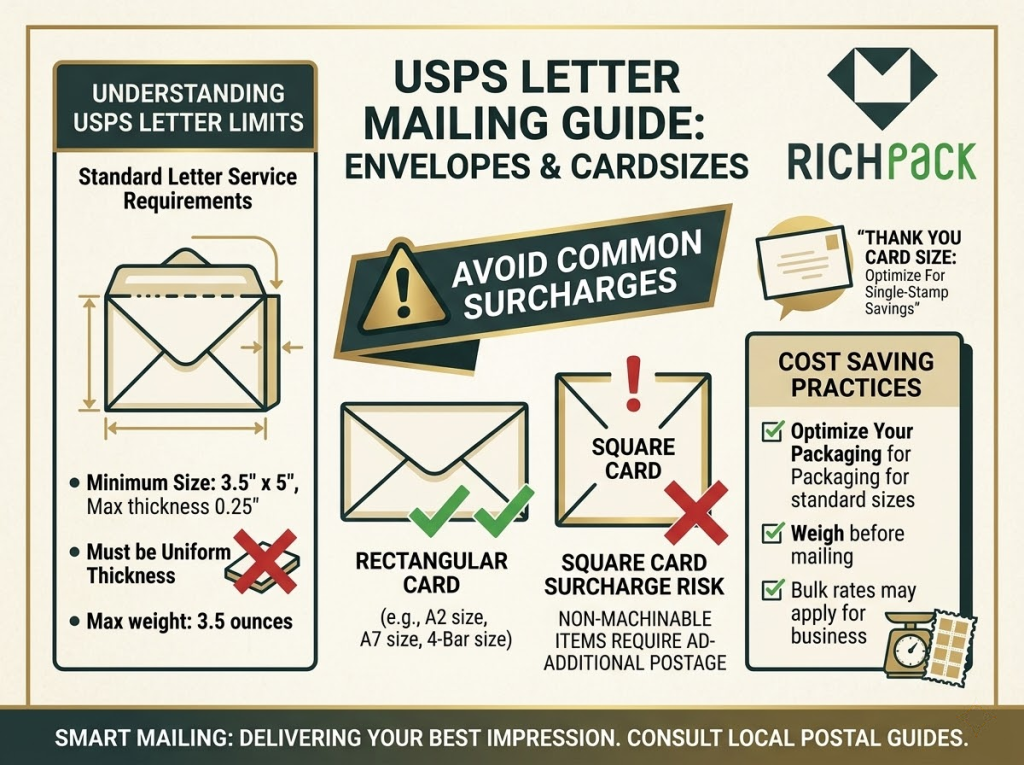 The Ultimate Guide to Choosing the Right Thank You Card Size - RichPack