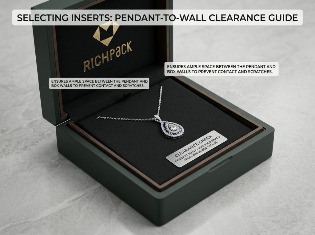 How to Choose Black Cotton Inserts for Jewelry Boxes and Earrings - Necklace and Pendant Boxes