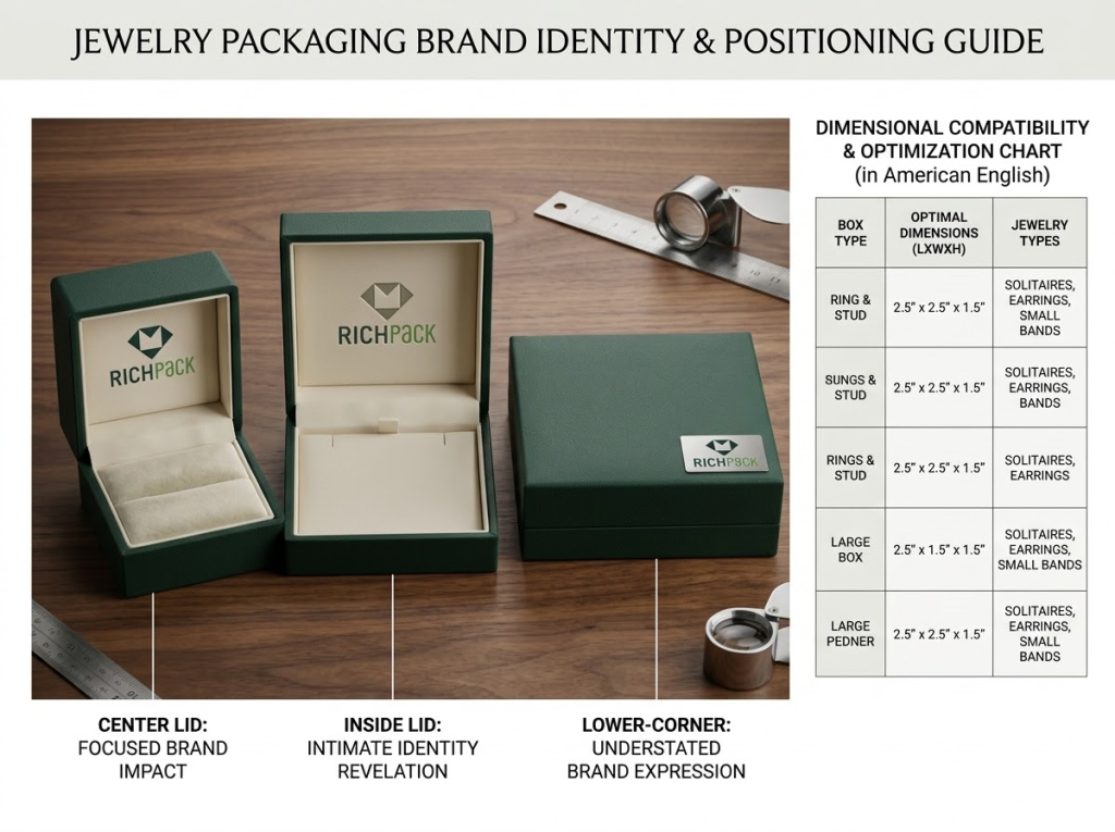 How to Customize Jewelry Box - Placement Size And Color Control