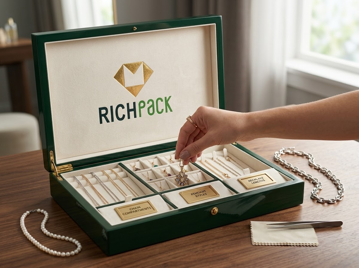 Step-by-Step Guide to Organizing Your Necklace Display Box - Step by Step Guide to Organizing Your Necklace Display Box