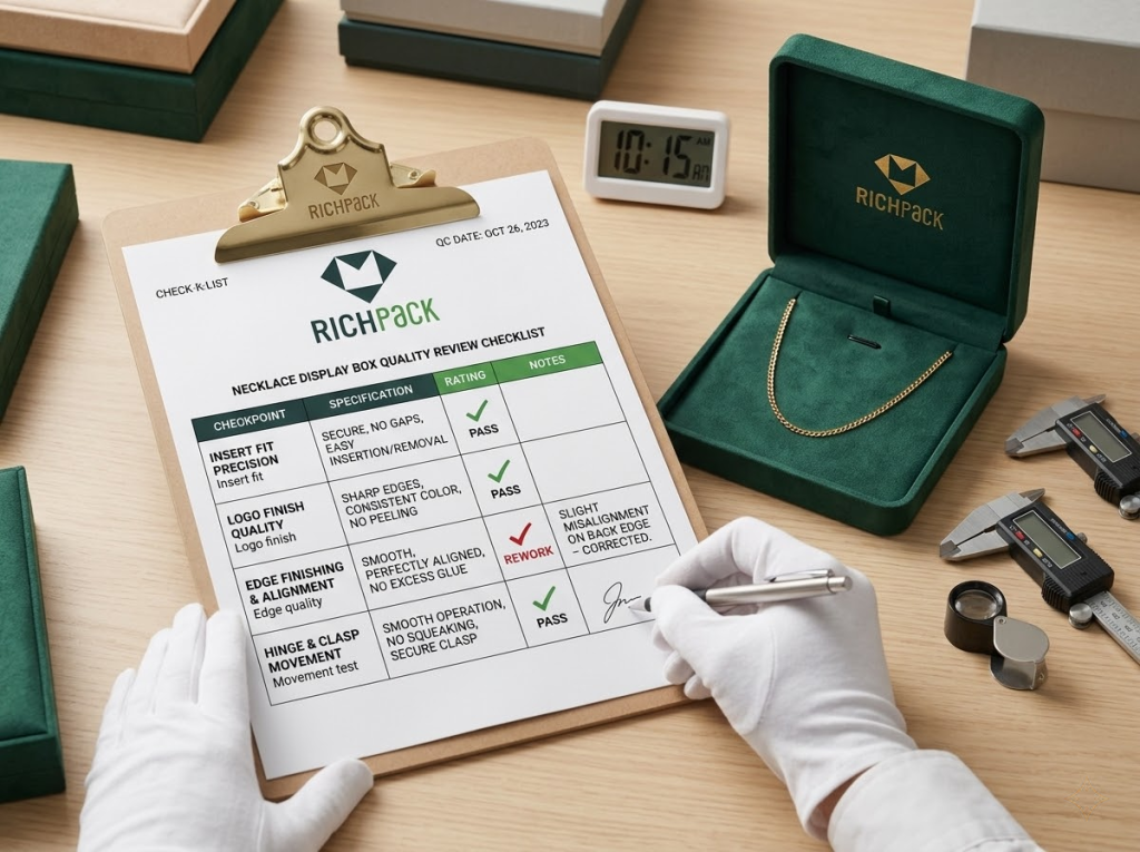 Step-by-Step Guide to Organizing Your Necklace Display Box - Test Packaging Protection