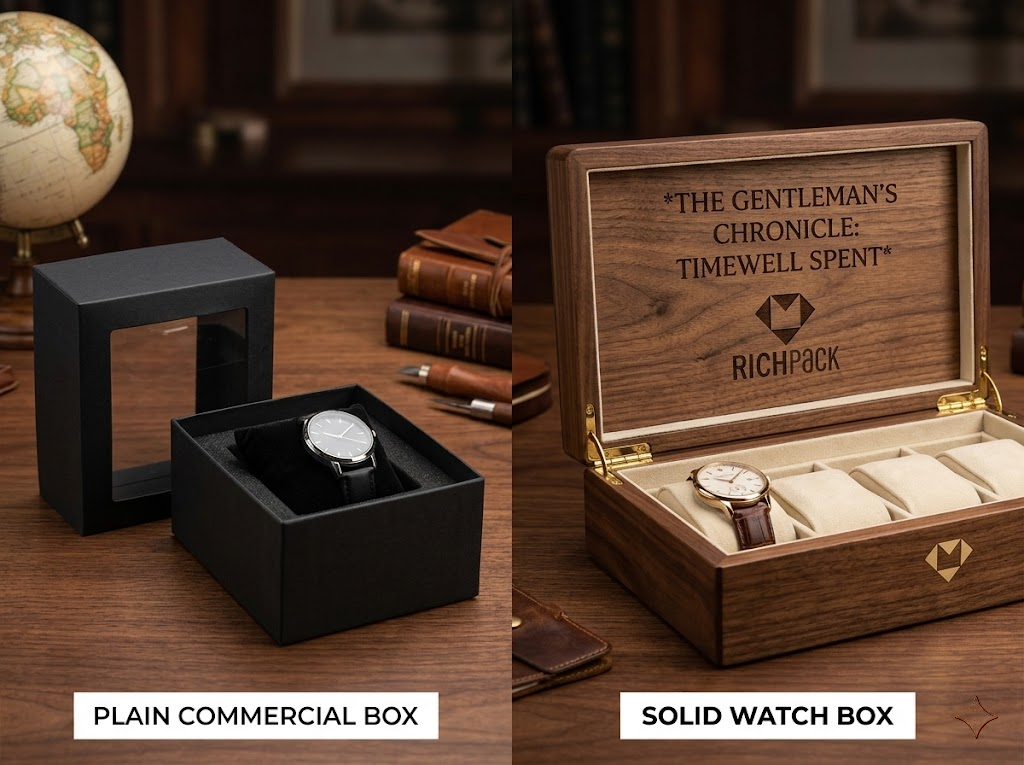 The Ultimate Guide to Personalized Men's Watch Boxes - The Difference Between a Standard and a Personalized Watch Box
