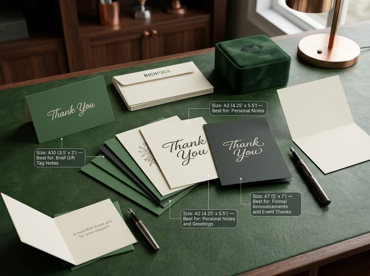 Auto Draft - The Ultimate Guide to Choosing the Right Thank You Card Size