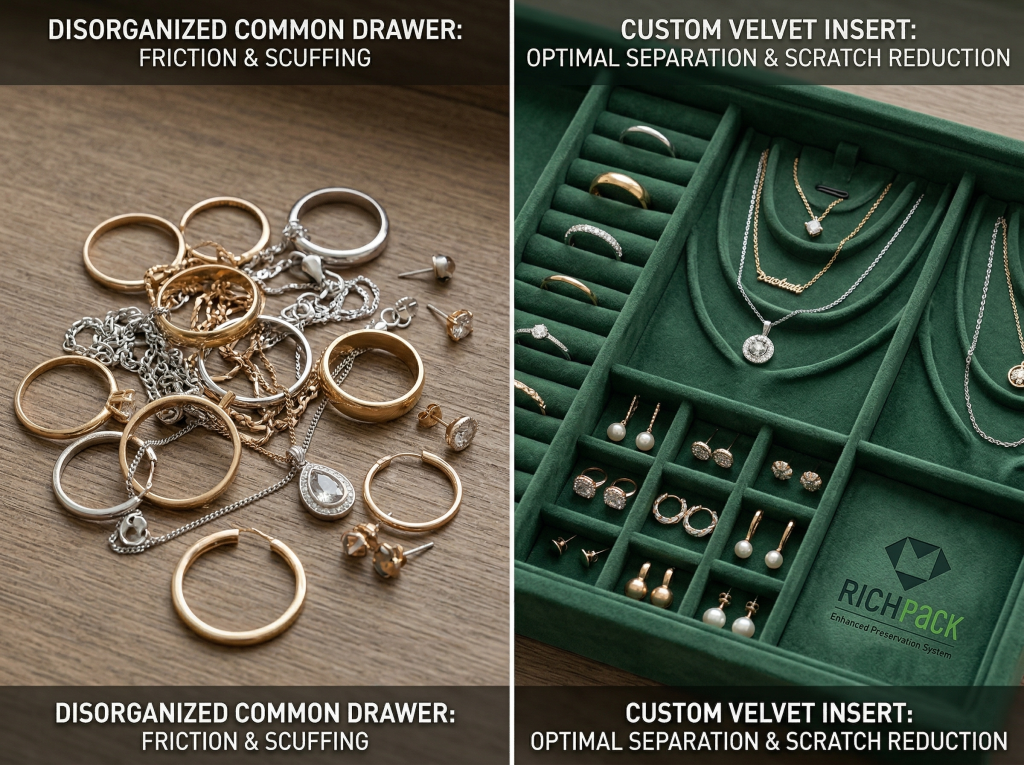 When Should You Consider Custom Jewelry Inserts for Your Drawers? - Why Is Protection Usually the First Breaking Point