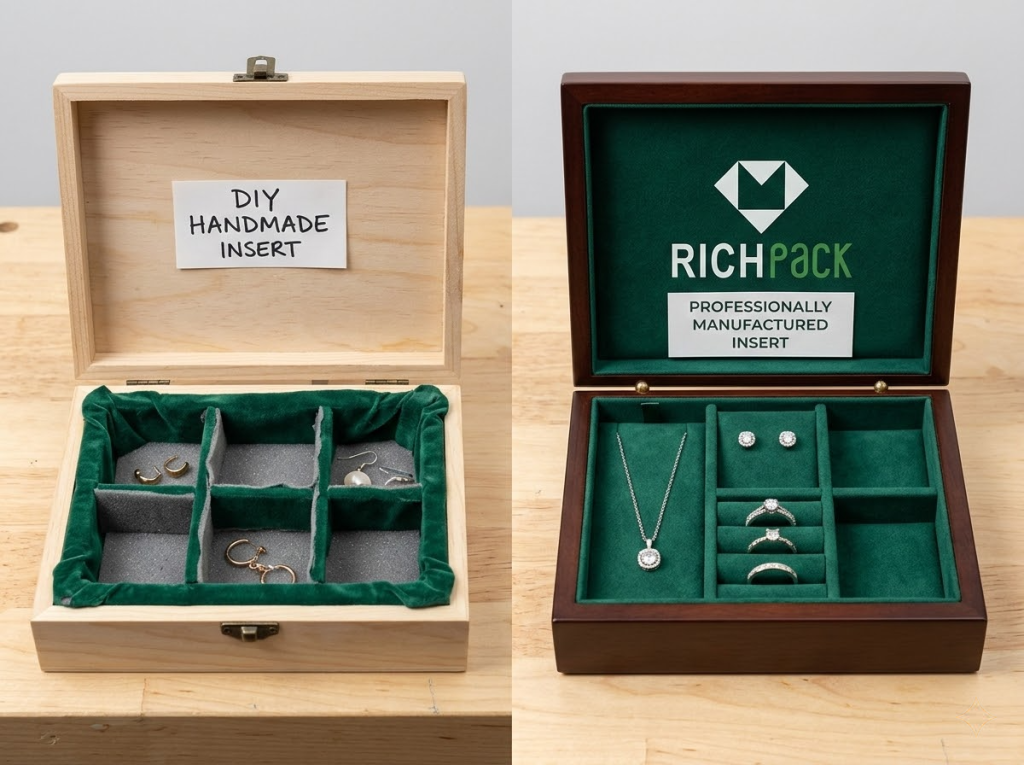 How to Make Custom Jewelry Box Inserts for Organization - Working with a Full Service Packaging Partner