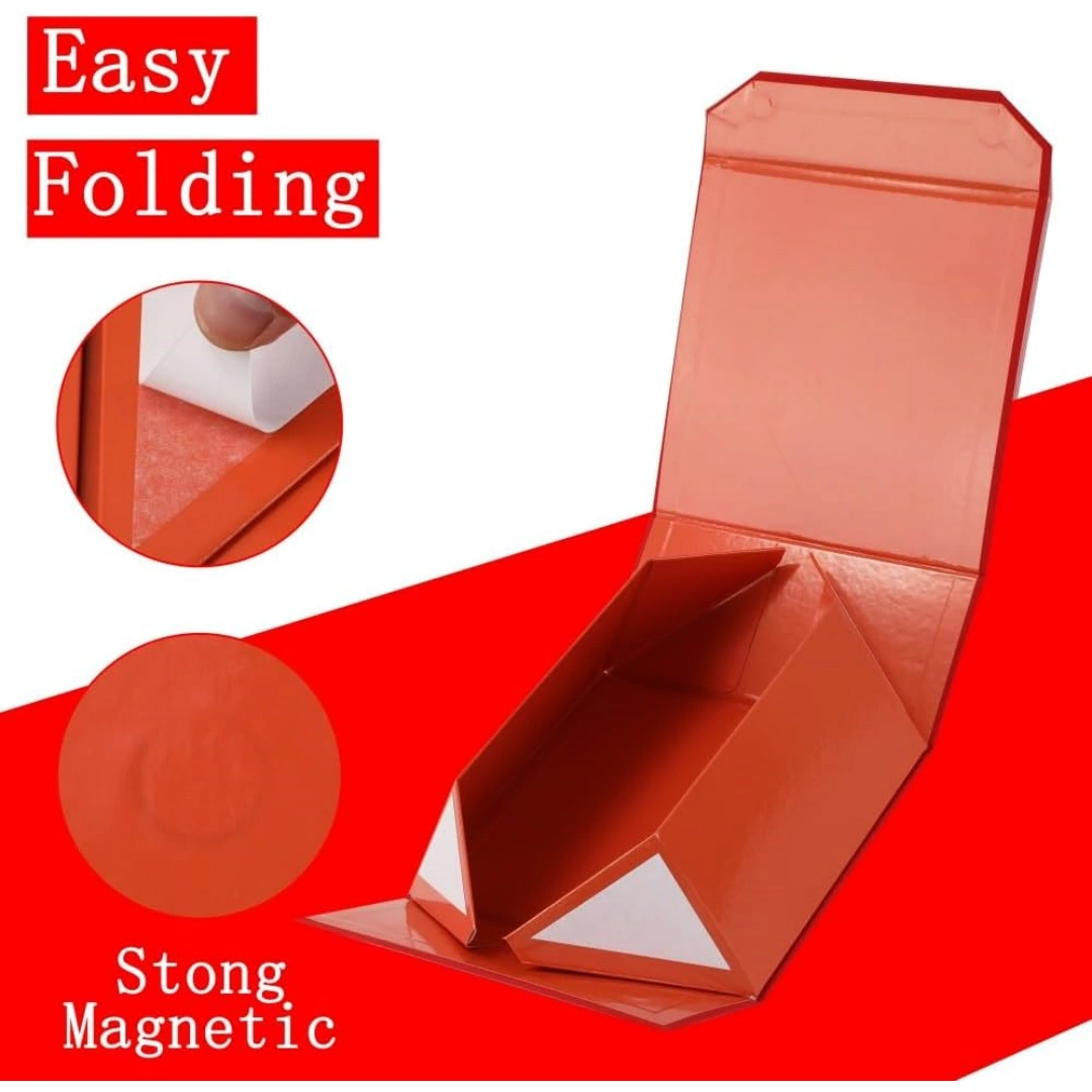 Magnetic Jewelry Box for Necklace & Ring | Black Cardboard Packaging | Richpack - magnetic gift boxes 4