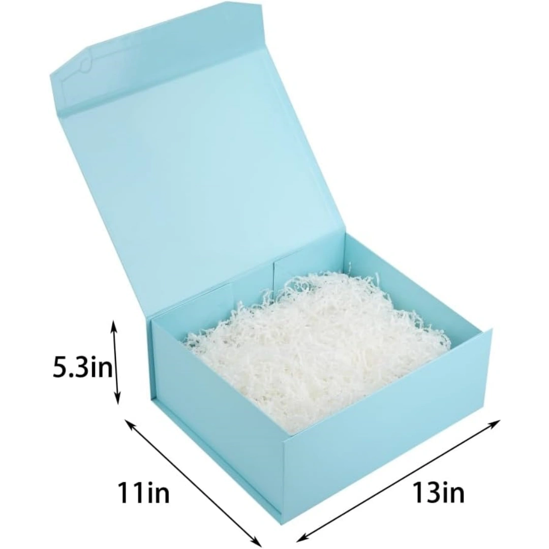 Magnetic Jewelry Box for Necklace & Ring | Black Cardboard Packaging | Richpack - magnetic gift boxes wholesale​ 2