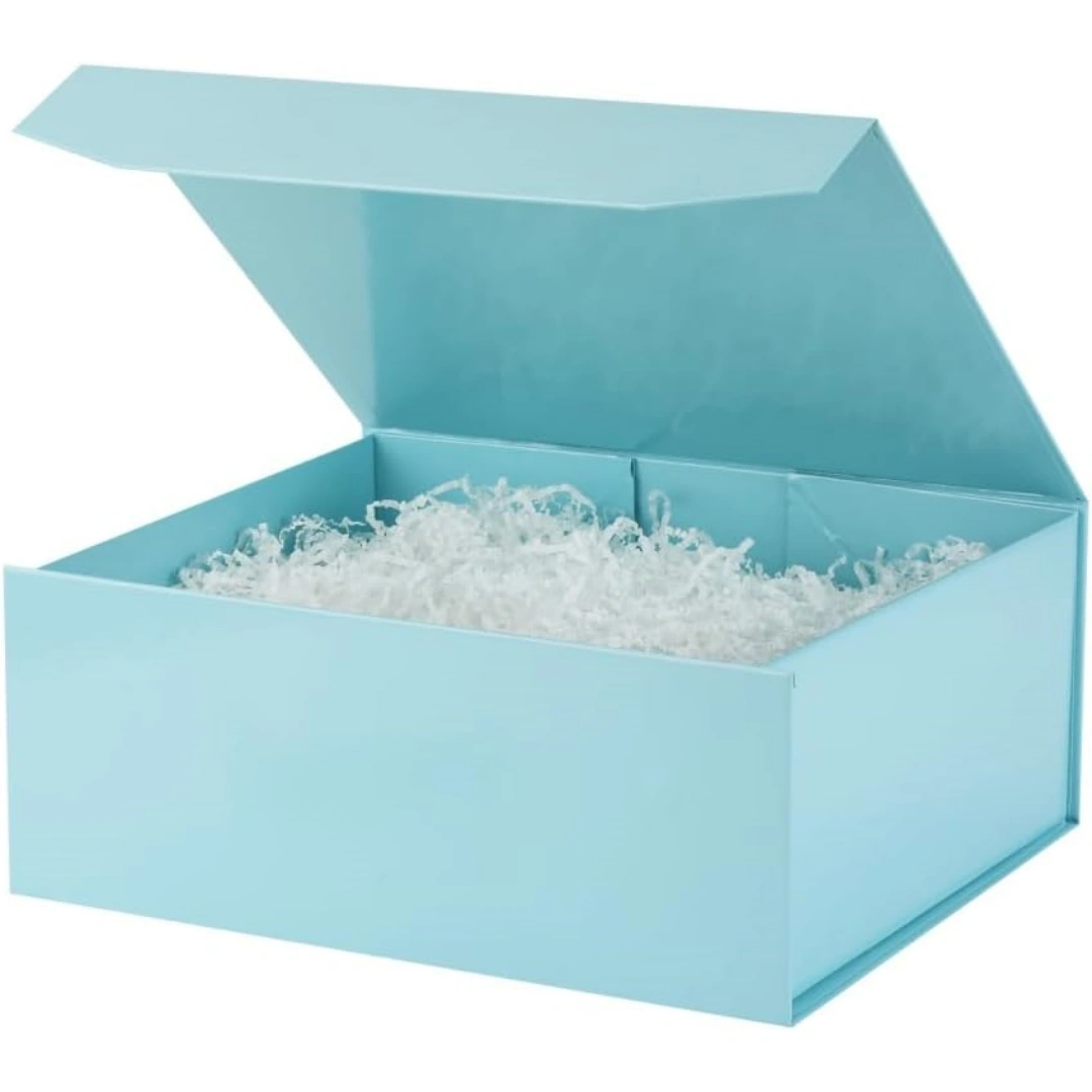 Magnetic Jewelry Box for Necklace & Ring | Black Cardboard Packaging | Richpack - magnetic gift boxes wholesale​