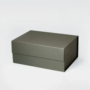 Magnetic Jewelry Box for Necklace & Ring | Black Cardboard Packaging | Richpack - magnetic lid gift box