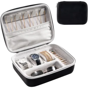 Personalized Mens Jewelry Box Black 11.7” | Custom Classic Packaging | Richpack - mens large jewelry box​ 2