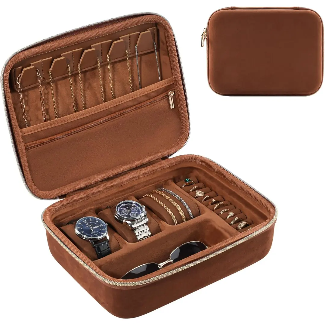 Personalized Mens Jewelry Box Black 11.7” | Custom Classic Packaging | Richpack - mens large jewelry box​ 4