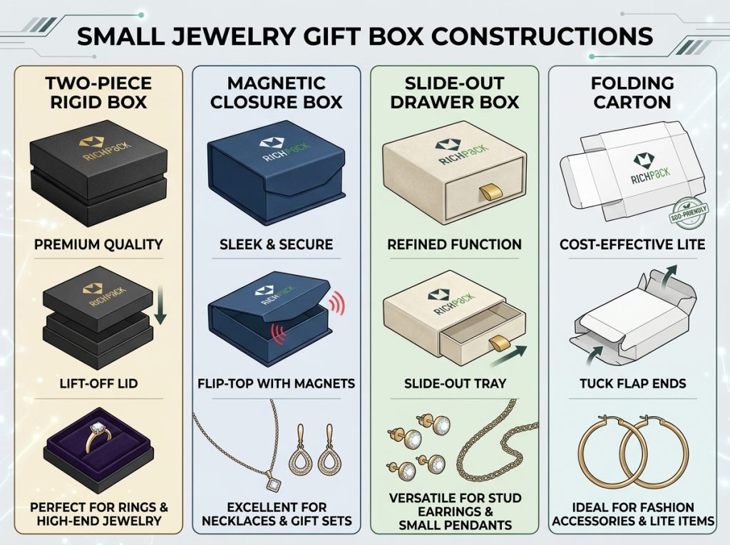 How to Make a Small Jewelry Gift Box - Add The Insert