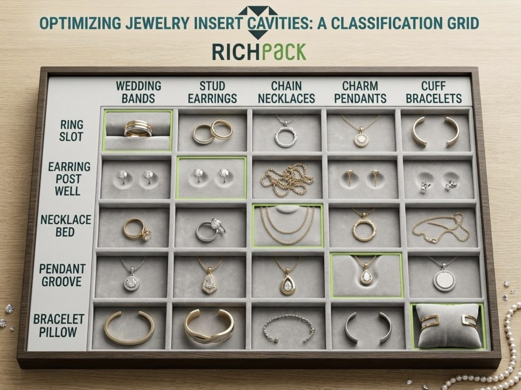 What Is The Best Material for Jewelry Box Inserts - Best Material by Product Type Table