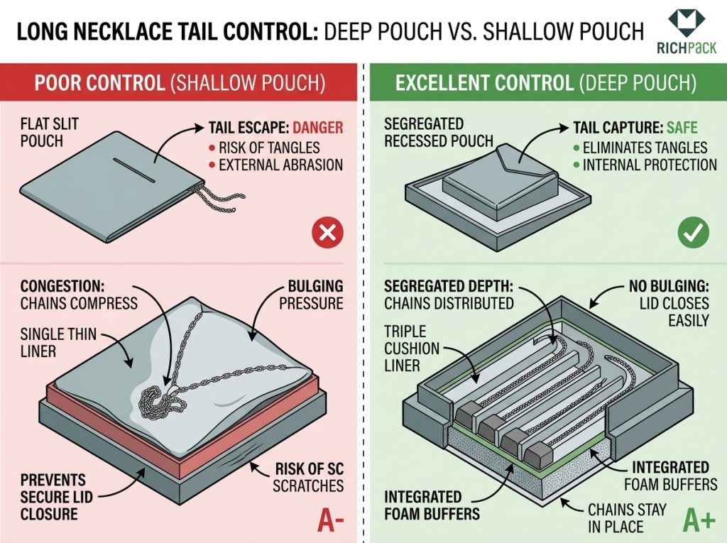 How to Choose the Right Necklace Box for Different Necklace Styles - Check Pendant Size and Weight 1
