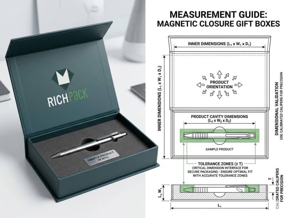How to Make Products Perfectly Fit Your Magnetic Closure Gift Box - Check Product Orientation Early
