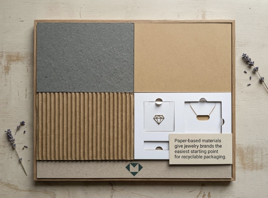 How Do You Package Jewelry Eco-Friendly? - Choose Recycled or Certified Paper