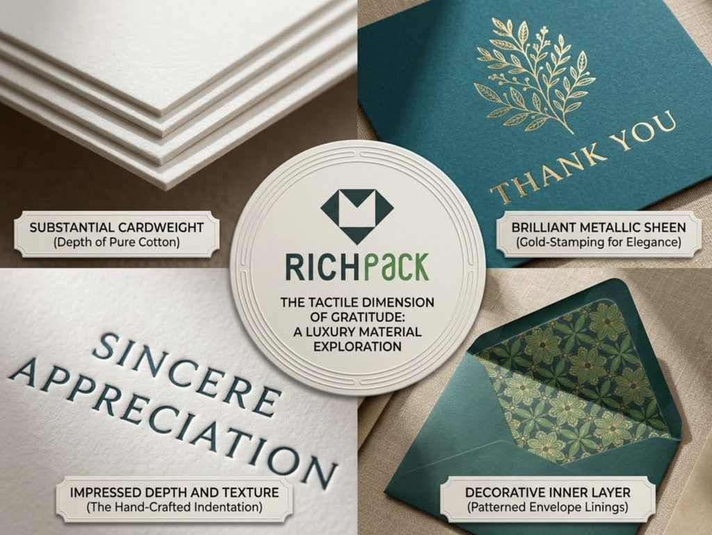 How to Write Wedding Thank You Card? - Choosing Card Stock, Finish, and Envelope Style