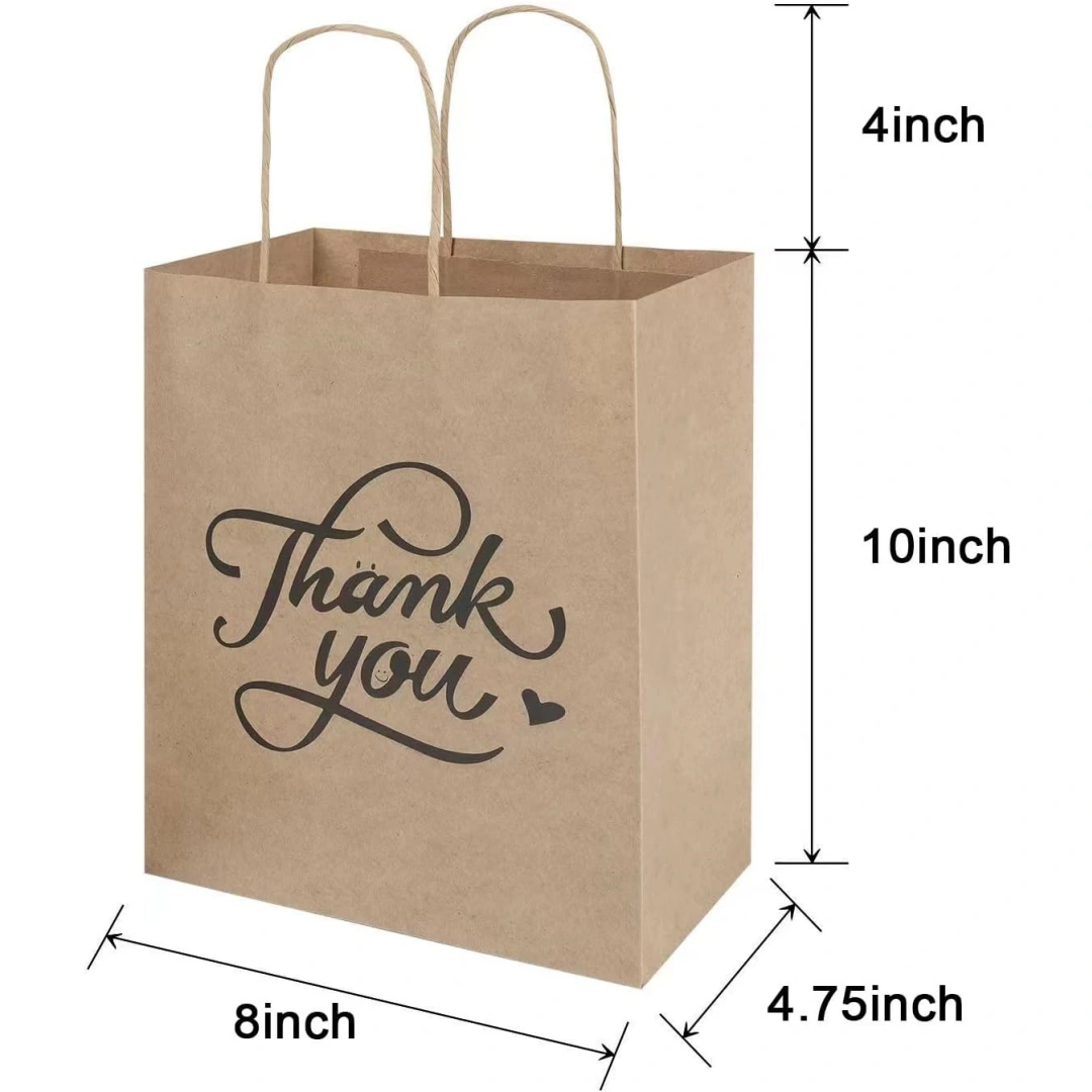 Custom Kraft Paper Bags | Eco-Friendly Jewelry Packaging | Richpack - Handle Paper Bag 2