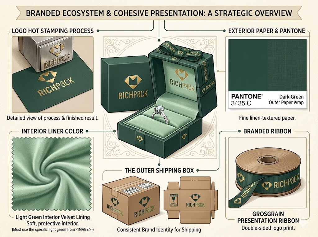 Ideias de caixas de armazenamento de anéis de luxo para joias sofisticadas - Como as caixas de armazenamento de anéis personalizadas podem contribuir para o marketing de conteúdo