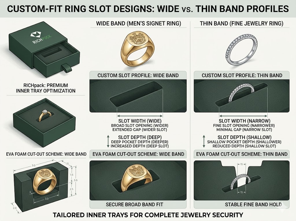 Ideias de caixas de armazenamento de anéis de luxo para joias sofisticadas - Como projetar uma caixa de armazenamento de anéis masculina