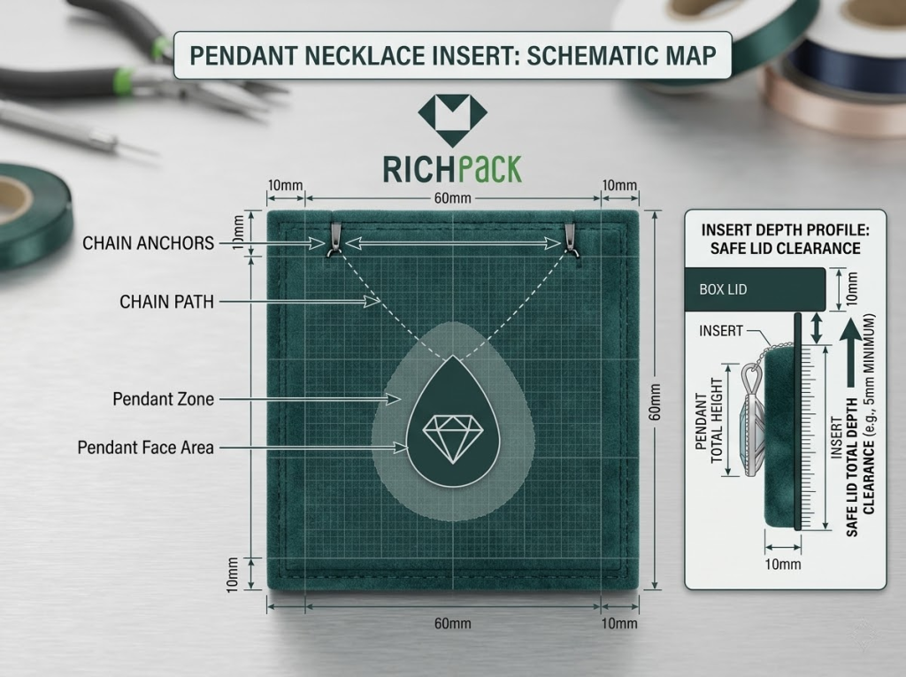 How to Choose the Right Necklace Box for Different Necklace Styles - Pendant Necklaces