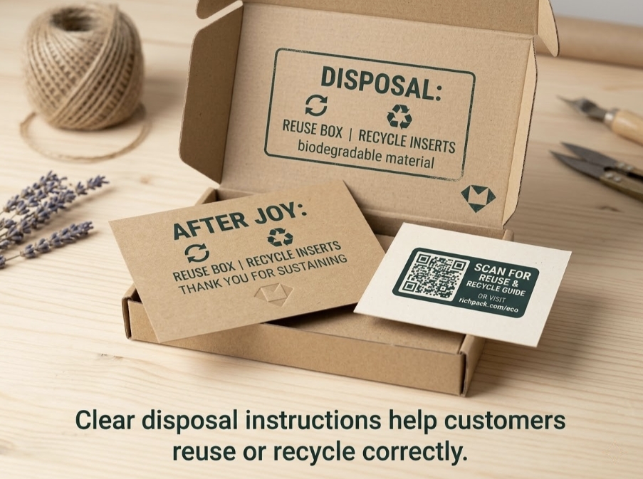 How Do You Package Jewelry Eco-Friendly? - Print Clear Disposal Instructions